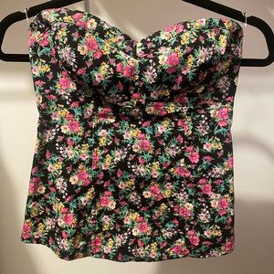Guess strapless top